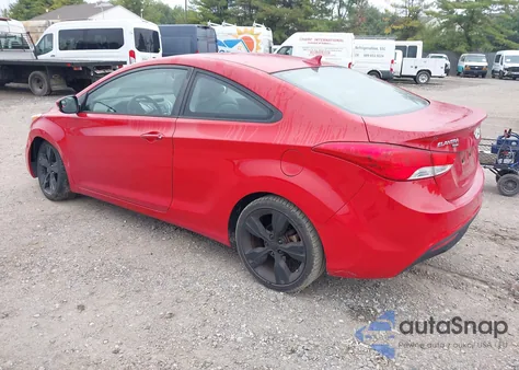 2013 Hyundai Elantra Se z USA, uszkodzony, nr VIN KMHDH6AE4DU011889